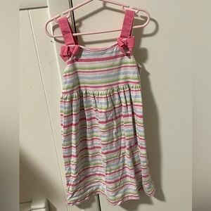 Gymboree pink striped sundress